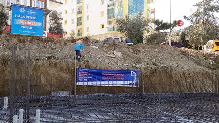 Kuşadası’nda taziye evi ve park alanının temeli atıldı