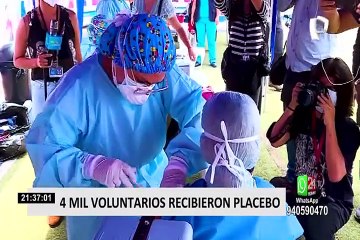 Voluntarios exigen que se cumpla el cronograma de vacunación para los que recibieron placebo