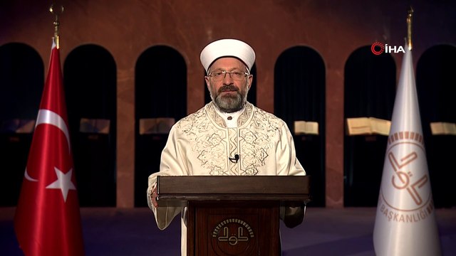 Diyanet İşleri Başkanı Erbaş: “Bu gece, manevi diriliş ve ahlaki yükselişimiz için önemli bir fırsattır”
