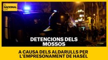 Noves detencions dels Mossos després dels aldarulls per l'empresonament de Pablo Hasél