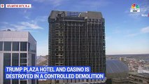 Grâce à 3.000 bâtons de dynamite, un des anciens hôtels-casinos de Donald Trump à Atlantic City a été détruit