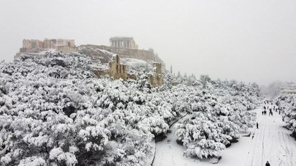 Greece witnesses heaviest snowfall in over decade