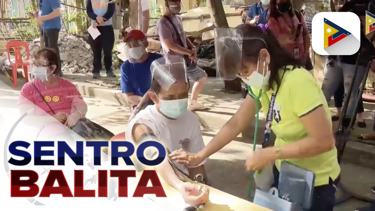 100 senior citizens sa Maynila, sumailalim sa COVID-19 vaccination simulation exercise