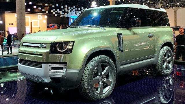 Jaguar Land Rover at IAA Frankfurt 2019