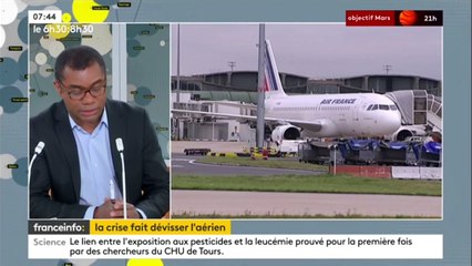 Air France-KLM a perdu 7,1 milliards d’euros l’année dernière, un choc "sans précédent" provoqué par le Covid-19 qui a très durement affecté le secteur du transport aérien - VIDEO