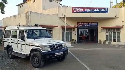 चाकू के साथ युवक को पकड़ा, प्रकरण दर्ज