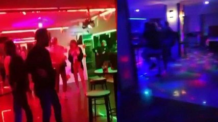 Alanya'da otelin açık olan diskosundan görüntüler tepki topladı