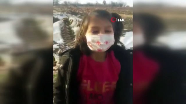 Minik Ezel’in yardım isteği karşılıksız kalmadı, köy yolu ekipler tarafından açıldı