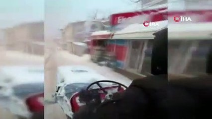 Yer: Bursa... Bu görüntüleri binlerce kişi izledi