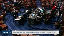 WATCH LIVE - House Democrats walk impeachment article against Trump to Senate