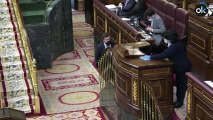 Echenique huye del Congreso para no oír la reprimenda de la oposición tras alentar los disturbios por Hásel