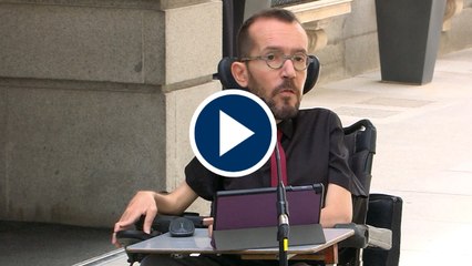 El apoyo de Echenique a los "jóvenes antifascistas" desata la polémica