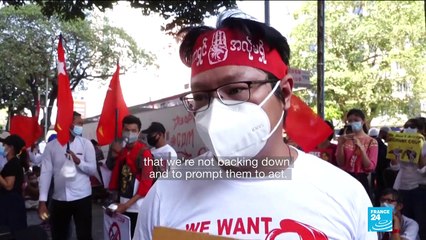 Myanmar junta targets paralysing strikes, as arrests near 500