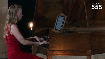 Scarlatti : Sonate en Si bémol Majeur K 266 : Andante, par Olga Pashchenko - #Scarlatti555