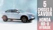 HR-V e:HEV, 5 choses à savoir sur le SUV compact hybride de Honda