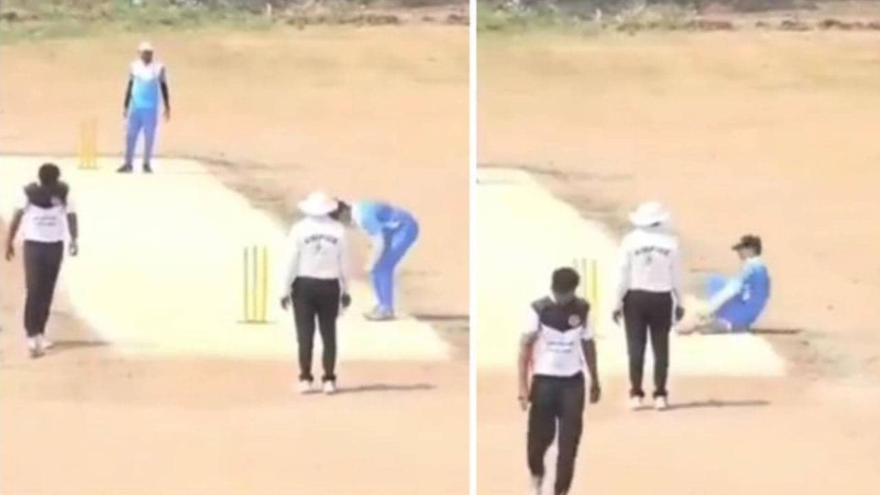 Cricketer Lost Life While Batting, Video Viral క్రికెట్‌ ఆడుతూ పిచ్‌పై తుదిశ్వాస విడిచిన క్రికెటర్‌