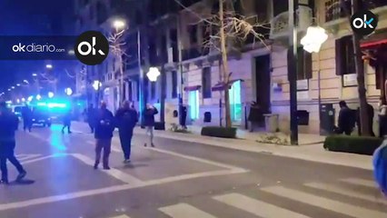 Altercados en Granada en favor del rapero Pablo Hasél: las protestas dejan cuatro manifestantes detenidos