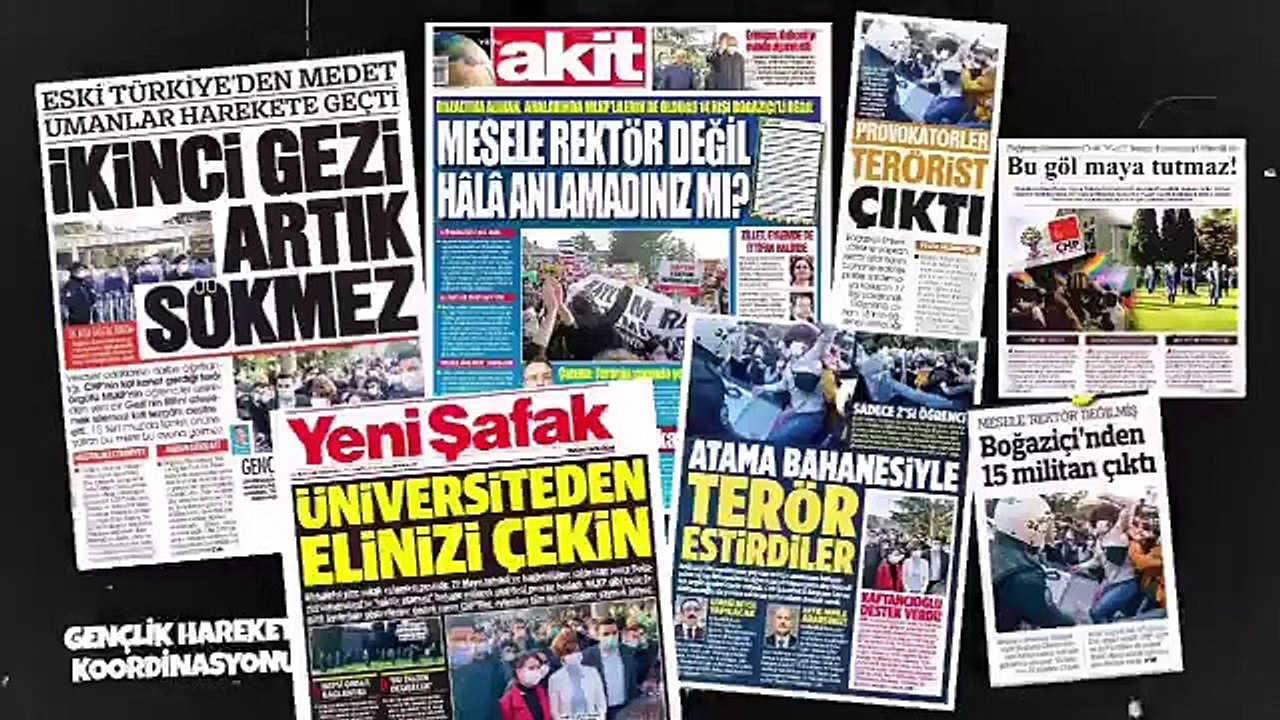 Boğaziçi eylemlerinin 45. gününde Cem Karaca'lı video; "Durduramayacaklar halkın coşkun akan selini"