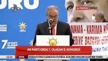 AKP kongresinde şoke eden pankart