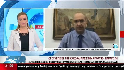 Ο Υφυπουργός Αγροτικής Ανάπτυξης, Γ. Οικονόμου, στο Star