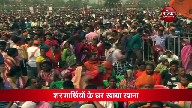 बंगाल: अमित शाह के रोड शो में जमकर लगे जय श्रीराम के नारे, देखें वीडियो