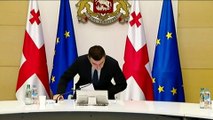 Премьер-министр Грузии ушёл в отставку