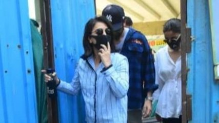 Alia Bhatt and Ranbir Kapoor visit Pali Hill home with Neetu Kapoor