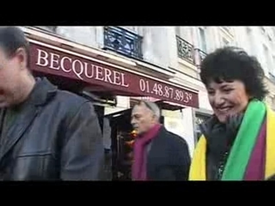 Bertrand Delanoë en visite dans le 4e