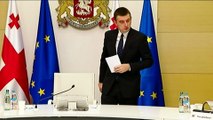Politische Krise in Georgien: Regierungschef Gacharia tritt zurück