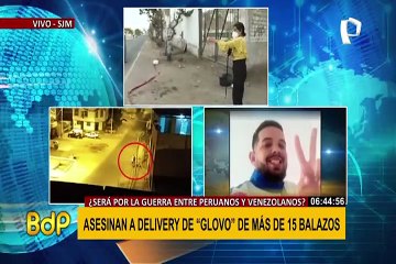 SJM: terror se apodera de Av. Los Álamos tras crimen de repartidor extranjero