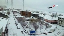 Karlıova’da kar kalınlığı 1 metreye yaklaştı