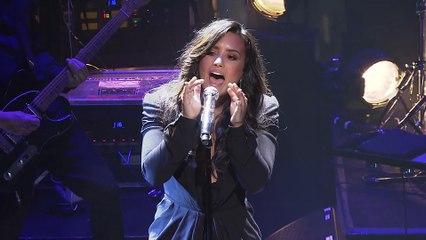Demi Lovato se vuelca en la música, su mejor medicina