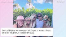 Laeticia Hallyday et Jalil Lespert : Vacances de l'amour et hôtel 5 étoiles avec Jade et Joy