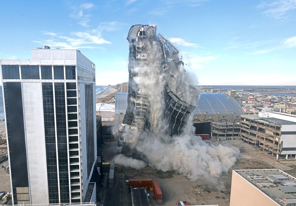 Trump Plaza gesprengt: Das Ende einer Ära