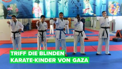 Mit Karate Hoffnung in Gaza finden