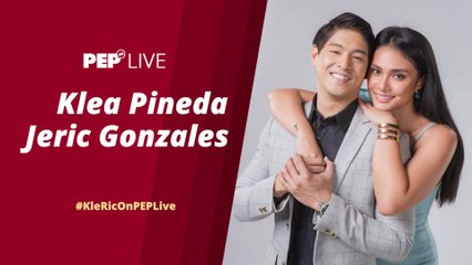 WATCH: Klea Pineda and Jeric Gonzales on PEP Live!