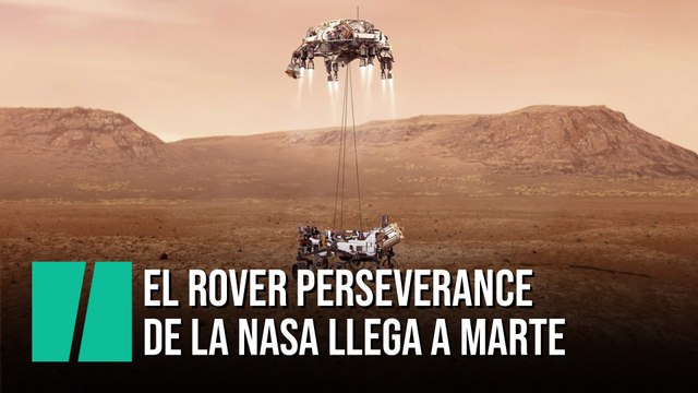 El Rover Perseverance de la NASA aterriza en Marte