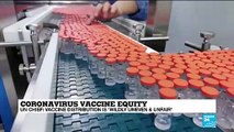 UN urges global Covid vaccine plan, warns of dangerous inequity