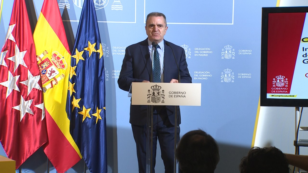 Delegado del Gobierno en Madrid en rueda de prensa tras disturbios