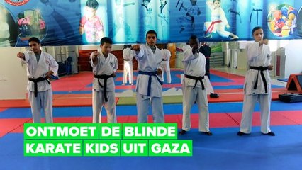 Met karate op zoek naar hoop in Gaza