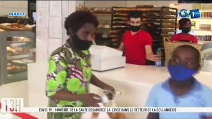 RTG - Rencontre entre le ministre de la santé et le syndicat des boulangers du Gabon