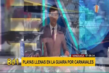 Venezuela: miles de personas concurrieron a las playas de La Guaira en plena pandemia