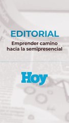 Editorial Jueves 18 de febrero 2021: Abrir brecha a lo presencial