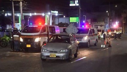 Policía borracho arrolló con su vehículo a trabajadora en Bogotá