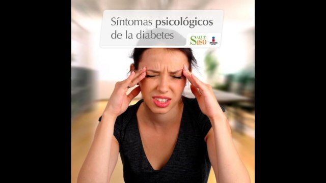 ¿Cuáles son los síntomas psicológicos de la diabetes?