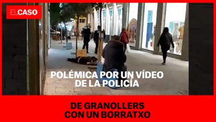 Polémica por un vídeo de la policía de Granollers con un borracho