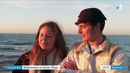 Hérault : sur la plage de Carnon, il est difficile de respecter le couvre-feu