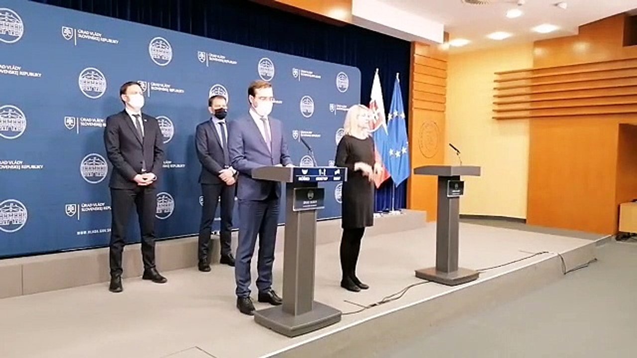ZÁZNAM: Vyhlásenie po skončení rokovania Vlády SR