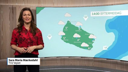 Vejret | Sendt klokken 13.55 | 24-12-2020 | TV2 BORNHOLM @ TV2 Danmark