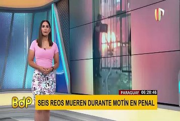 Paraguay: motín en cárcel de Tacumbu deja seis muertos